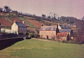 An early 20th century colour photograph of The Farm, Vallee des Vaux