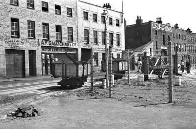 Evening Post picture of the Esplanade in 1945 ...