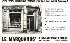 le Marquand's, on the corner with Cattle Street