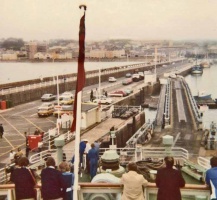 Ferry ramp in 1979