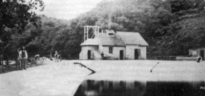 The pumping station upstream of Vicart Mill, 1882