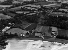 1951 aerial photograph by Aerofilms