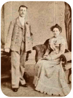 Albert William Moon (1878-1963) and Ada Ann, nee Le Ruez