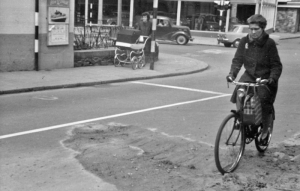 The junction of James Street and La Motte Street in the 1950s