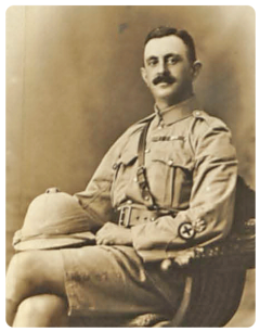 Staff Sergeant Thomas Rondel, DCM, had 20 years service with the RAMC when he was honoured at the Town Hall in 1919. He served during the Boer War and arrived in France in August 1914, attached to the First India Regiment. He was taken prisoner and spent five months at a Russian typhus camp in Germany, before being repatriated and awarded the Distinguished Conduct Medal. He then served with the Egypt Expeditionary Force from March to September 1918. Born in St Helier in 1879, he was the son of Clement Henry and Louisa Rachel, nee Hamon; and husband of Louisa Wall, whom he married in Taunton in 1904