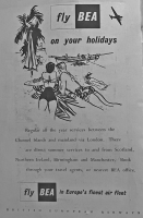 BEA 1957 advert