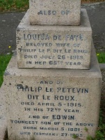 Old Mont a l’Abbe cemetery