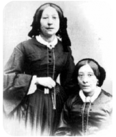 Unknown Valpy sisters photographed in the 19th century by Henry Mullins[1]