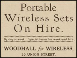 Advert from Jersey Leader, 1935
