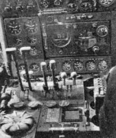 The controls and instruments of the Wayfarer