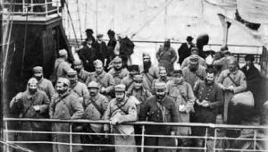 French reservists on the Alberta