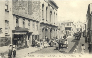 Halkett Place and the Post Office