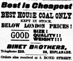 1899 Evening Post advert