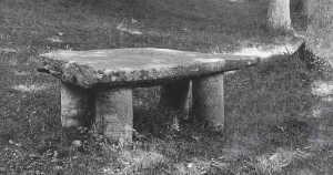 The altar stone from St George's Chapel