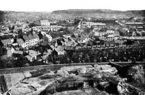 The view from the top in 1870