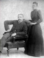 Walter Adolphus Nicolle (1861-1948), born in St Lawrence, the son of Charles (1834- ) and Mary, nee Le Gresley (1833- ) and his wife Alicia Sophia, nee Gerrard (1854-1894), born in Halifax, Nova Scotia