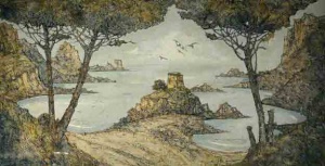 View of Portelet Bay, 1968