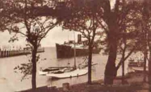 The Channel Island boat arrives at Weymouth