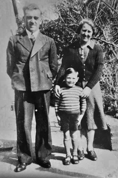 Pierre, Mabel and son Dennis