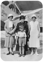 Ada Mary Vibert, nee Le Quesne, Florence, Blanche and Kenneth Le Marquand