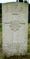 The grave of Great War casualty Joseph Farrell DCM, at Ford Park Cemetery, Pennycomequick, Plymouth
