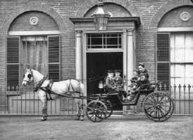 A carriage at Government House