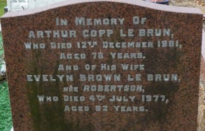 Robertson - St John’s Church cemetery