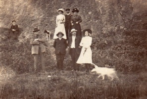 A group photograph at St Catherine in 1910