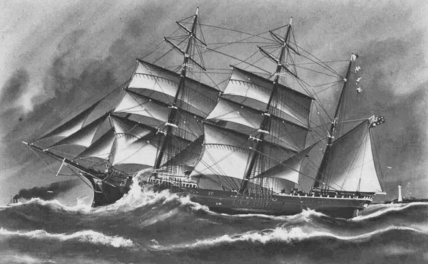 Kassa in stormy seas