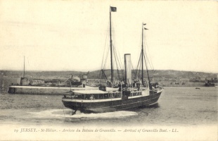 Arrival of the Granville boat