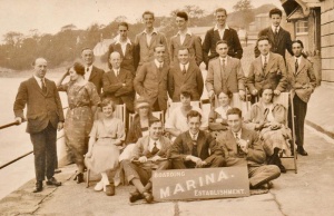 Guests at the Pension Marina in 1922