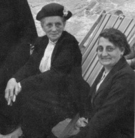 Emily Le Lievre (1891-1983) with her mother-in-law Margaret McDermott