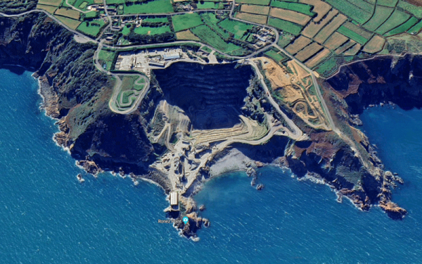 And a Google Earth view in 2024