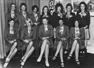 Revlon Girls in 1974