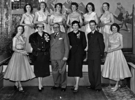 Staff at Frederick Baker in 1955