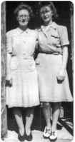 Maude Gladys Le Cocq and her mother Maud Ruth, nee Ledwich
