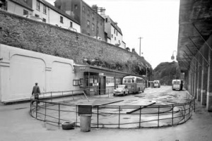 The turntable at Snow Hill in the 1960s