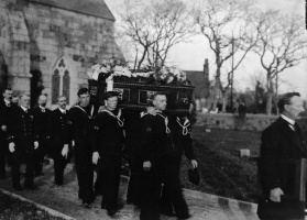 Navy funeral