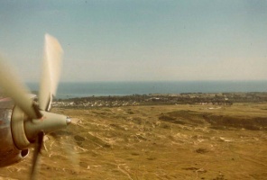 A view of Blanches Banques from the air