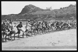 Sandringham Hotel sports day at La Pulente in 1929
