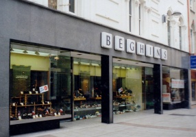 The King Street shop front in 1990