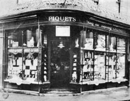 Piquet's on the corner of King Street and Halkett Place, where Burton's is today