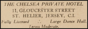 1935 advert in the Jersey Leader