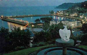 St Aubin viewed from the grounds of world-famous author Jack Higgins' house