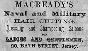 Advert from The Victorian in 1871
