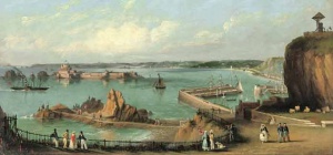 A Philip Ouless painting of South Hill