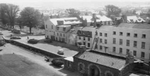 View from the Hospital towards the Parade
