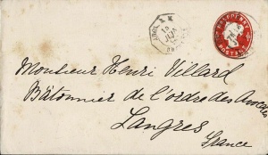 A letter to Langres in 1893 ...