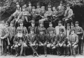 The parish Honorary Police in 1900