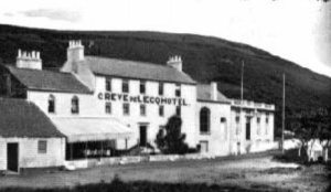 Greve de Lecq Hotel photographed in the 19th century by Ernest Baudoux